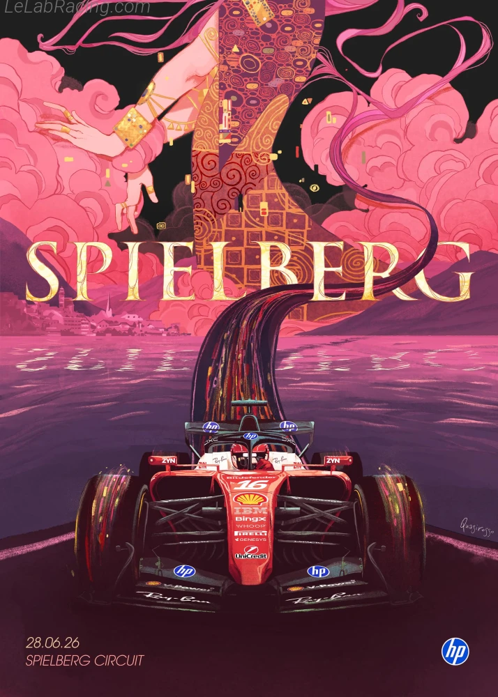 Poster équipe Grand Prix automobile d'Autriche 2026