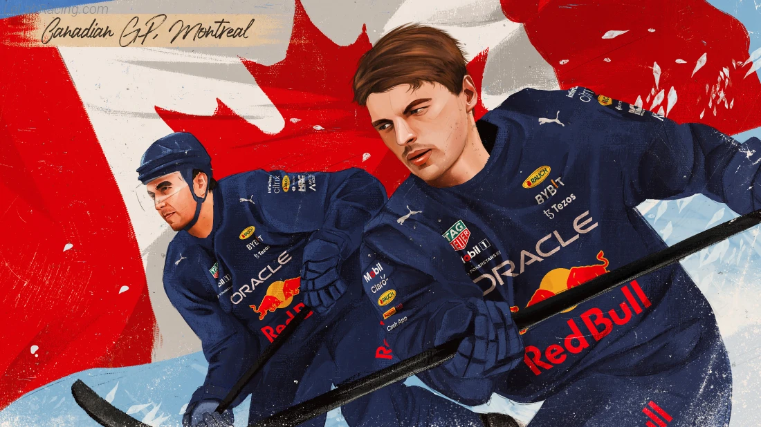 Poster équipe Grand Prix automobile du Canada 2022