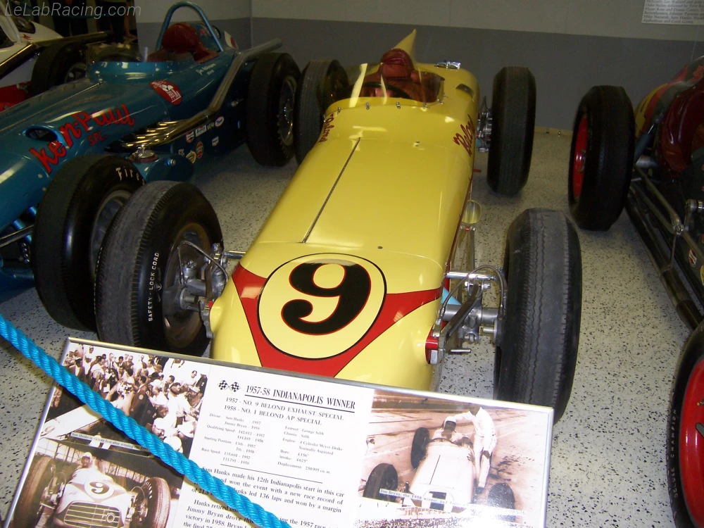 Tracé du circuit Indianapolis Motor Speedway 1952