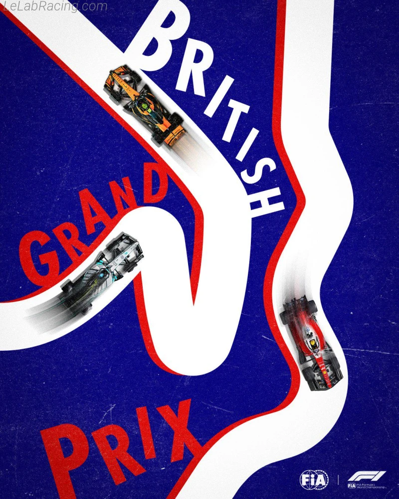 Poster d'un grand prix de la saison de F1 2026