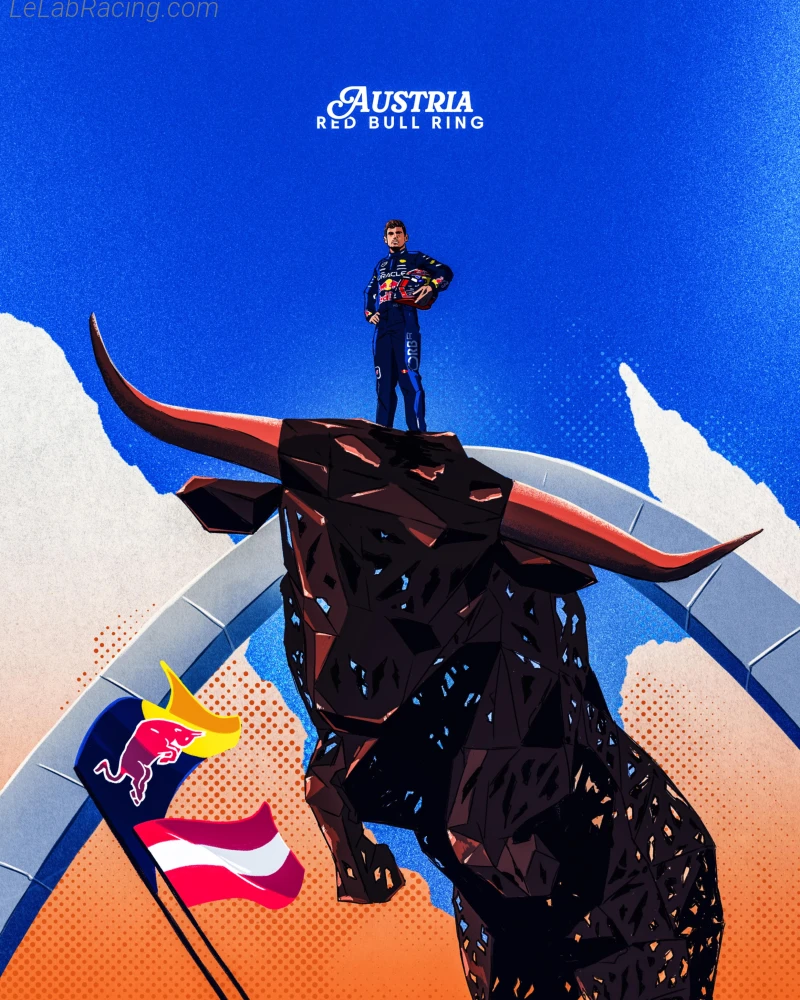 Poster équipe Grand Prix automobile d'Autriche 2026