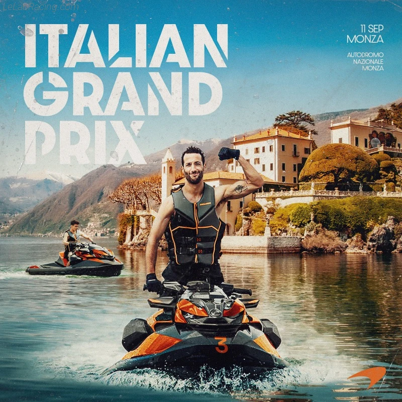 Poster équipe Grand Prix automobile d'Italie 2022