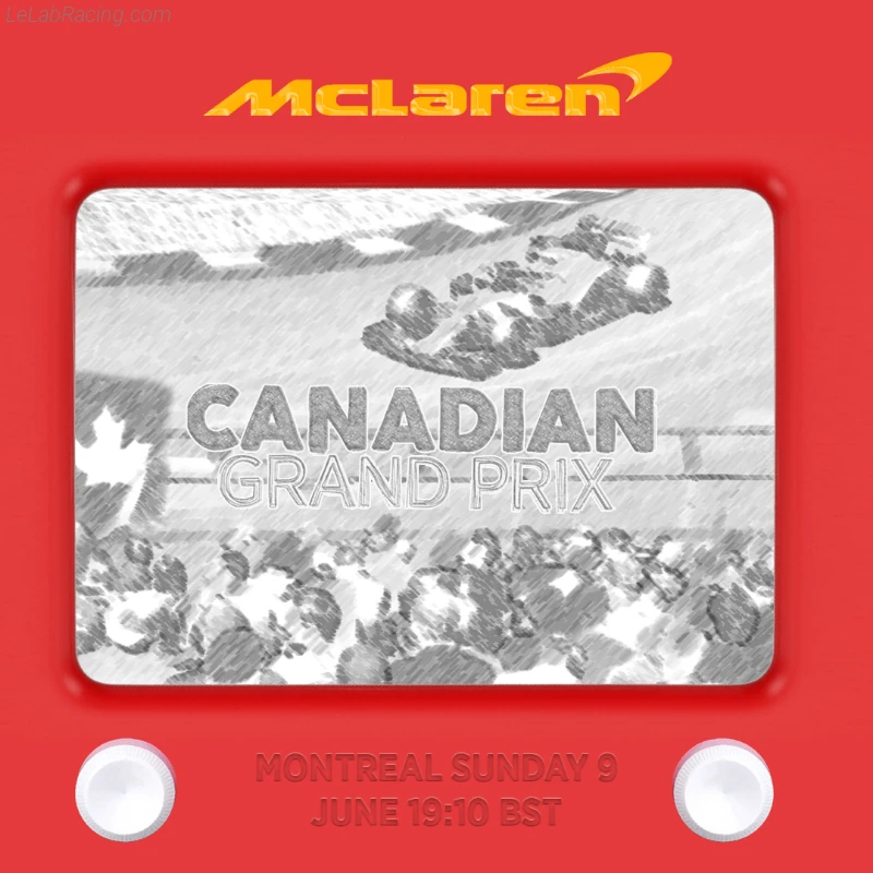 Poster équipe Grand Prix automobile du Canada 2019