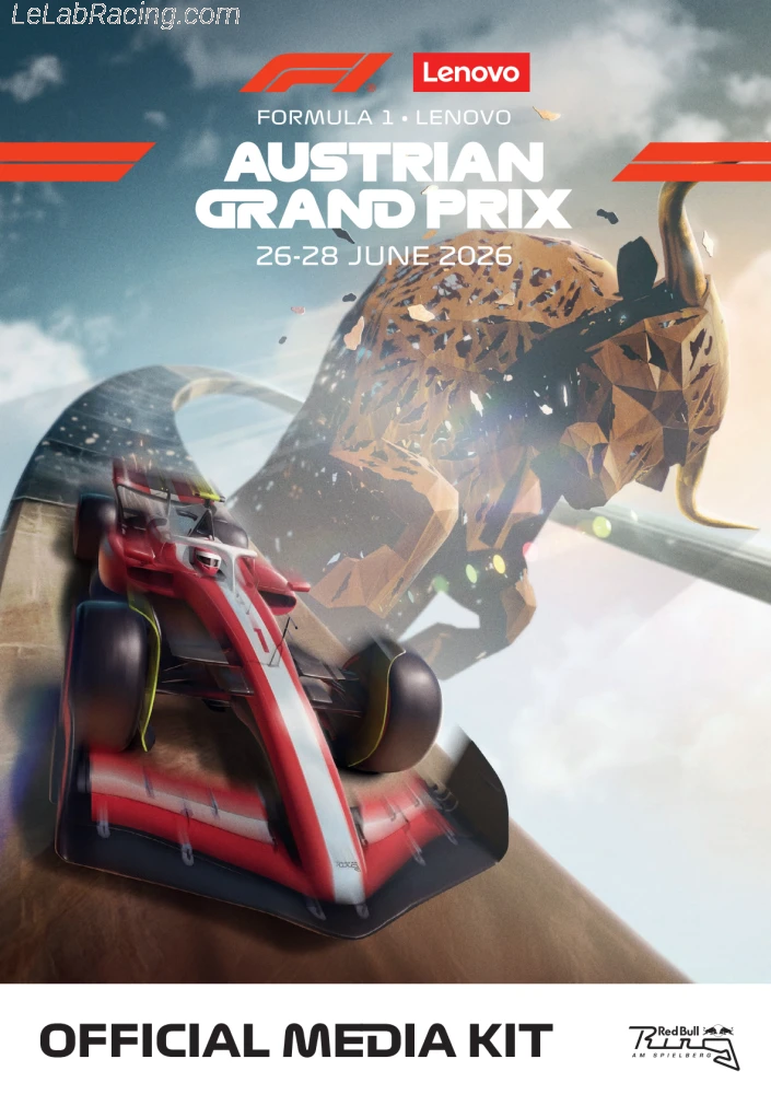 Poster d'un grand prix de la saison de F1 2026