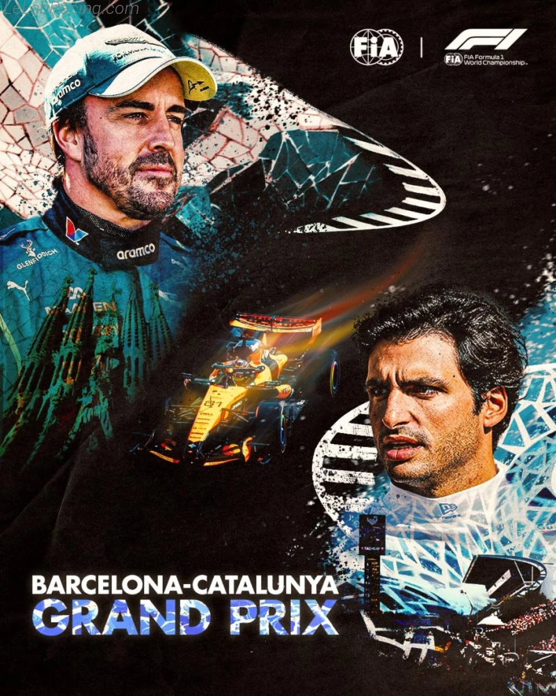 Poster d'un grand prix de la saison de F1 2026