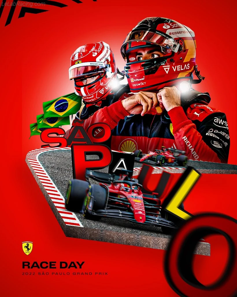 Poster équipe São Paulo Grand Prix