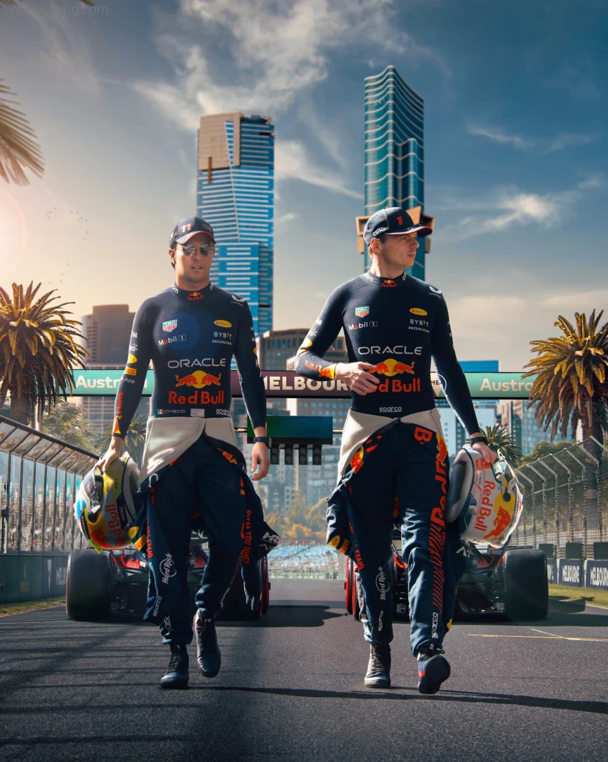 Poster équipe Grand Prix automobile d'Australie 2023