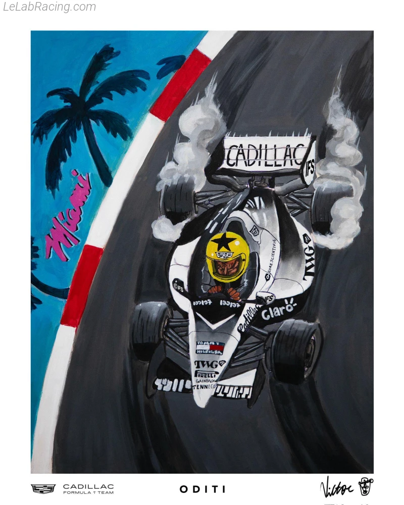 Poster équipe Grand Prix automobile de Miami 2026