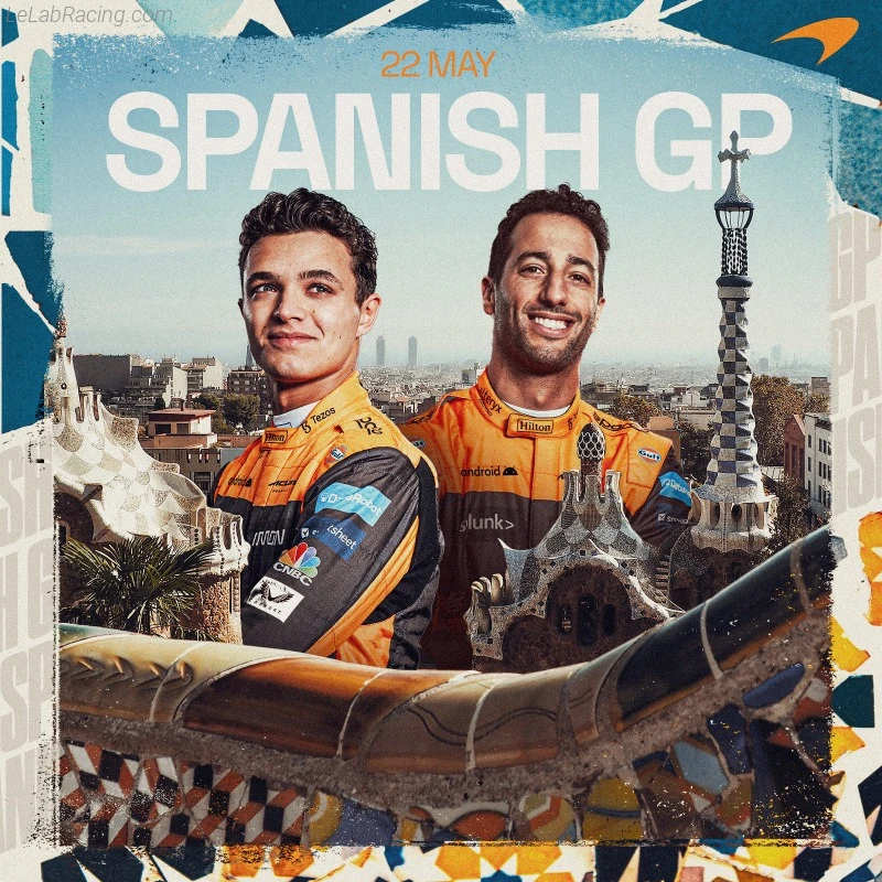 Poster équipe Grand Prix automobile d'Espagne 2022