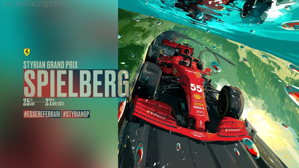 Poster équipe Grand Prix automobile de Styrie 2021
