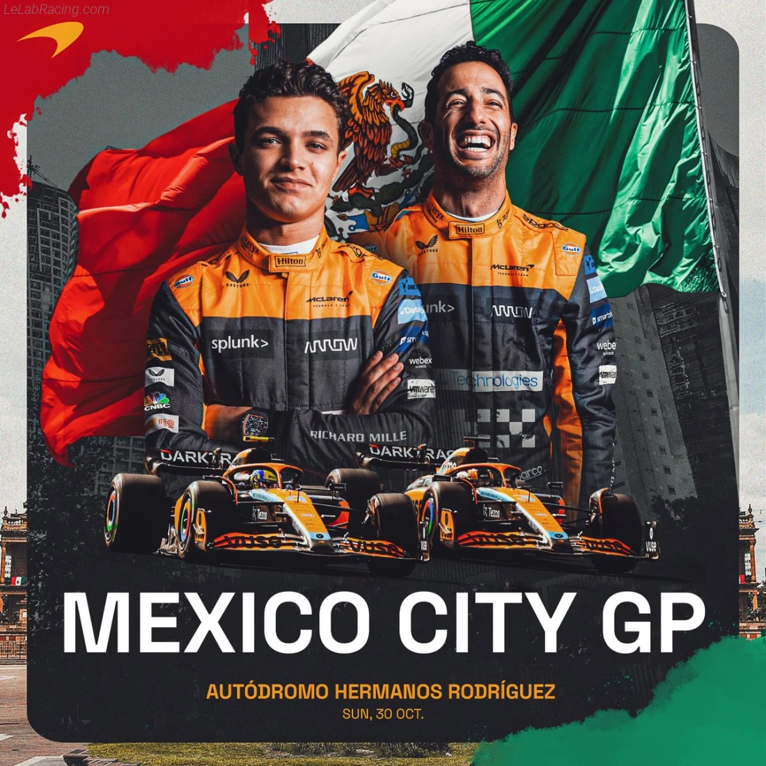 Poster équipe Mexico City Grand Prix