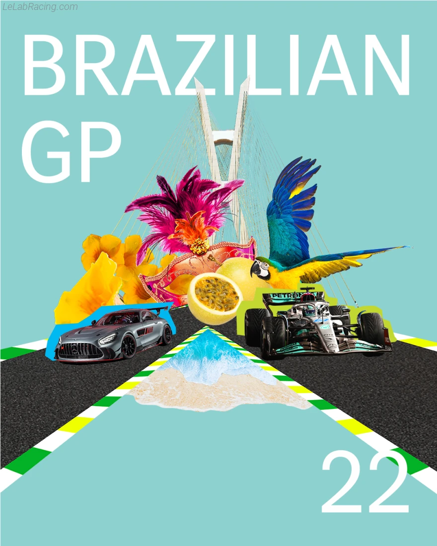 Poster équipe São Paulo Grand Prix