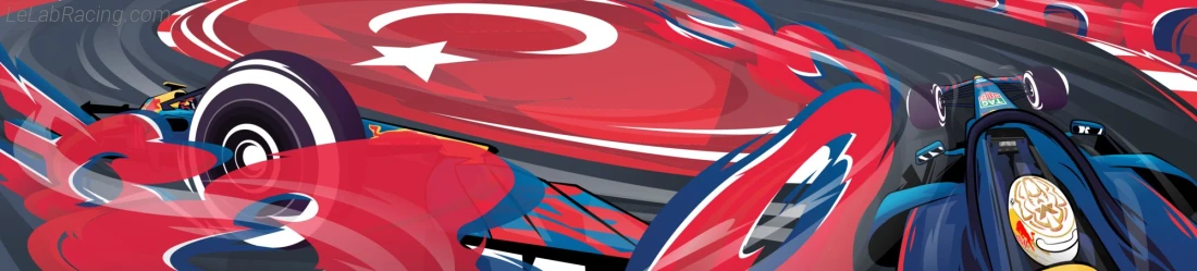 Poster équipe Grand Prix automobile de Turquie 2020