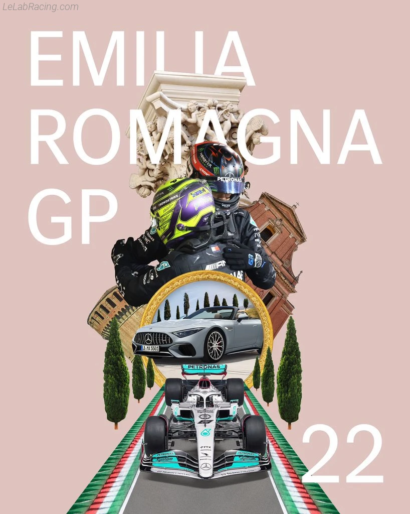 Poster équipe Grand Prix automobile d'Émilie-Romagne 2022