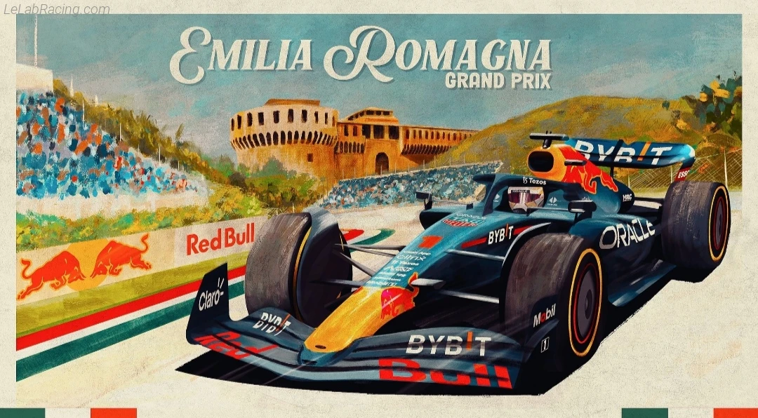 Poster équipe Grand Prix automobile d'Émilie-Romagne 2022
