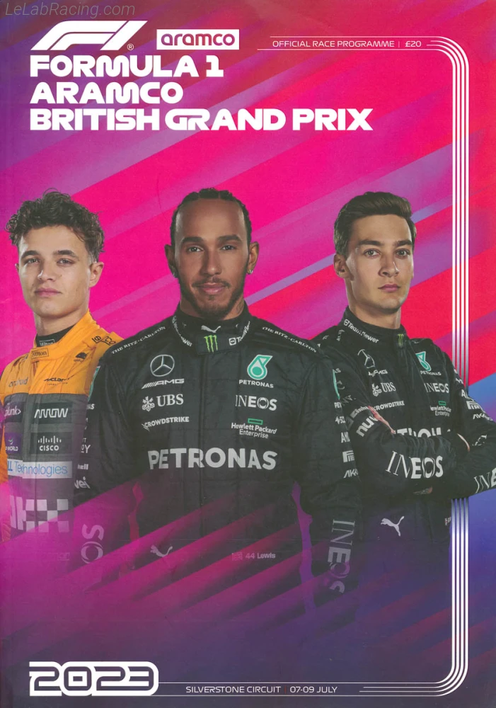Poster d'un grand prix de la saison de F1 2023
