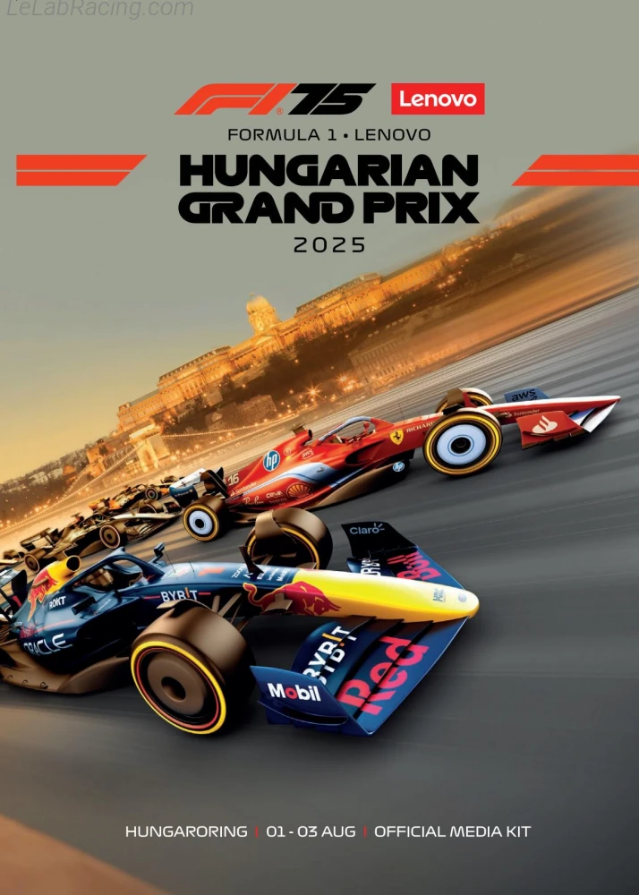 Poster d'un grand prix de la saison de F1 2025