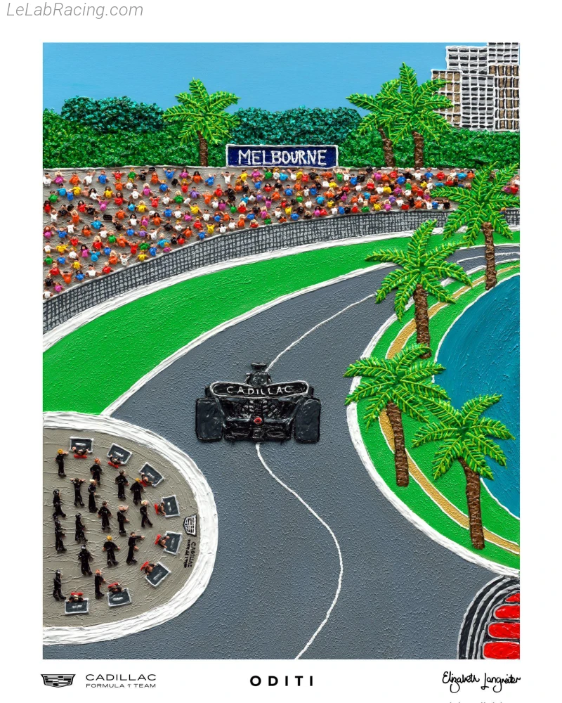Poster équipe Grand Prix automobile d'Australie 2026