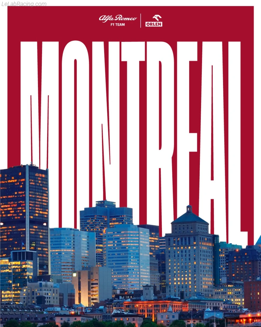 Poster équipe Grand Prix automobile du Canada 2022