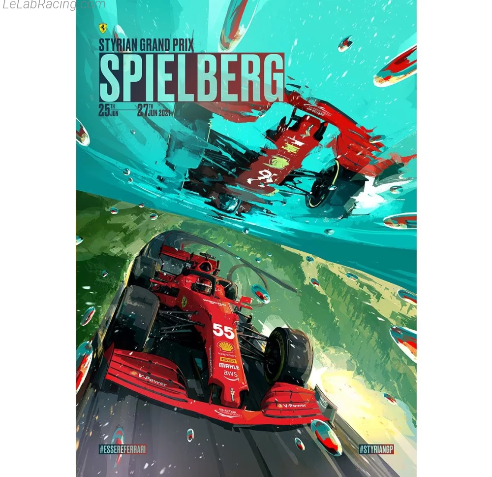 Poster équipe Grand Prix automobile de Styrie 2021