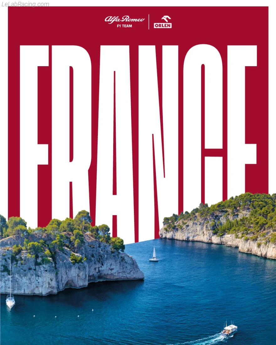 Poster équipe Grand Prix automobile de France 2022