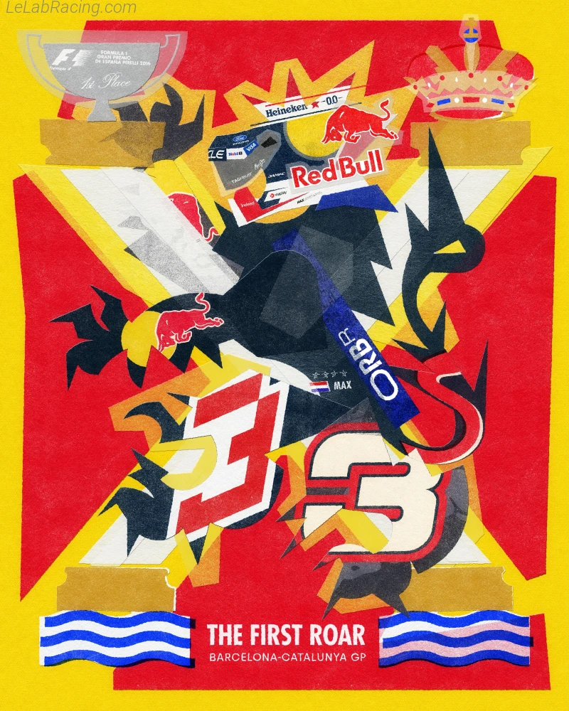 Poster équipe Barcelona Grand Prix