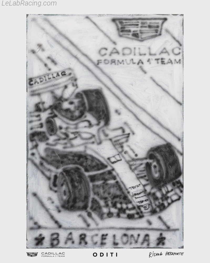 Poster équipe Barcelona Grand Prix