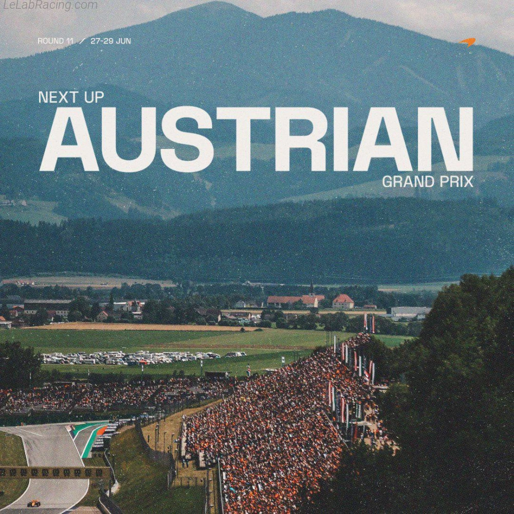 Poster équipe Grand Prix automobile d'Autriche 2025