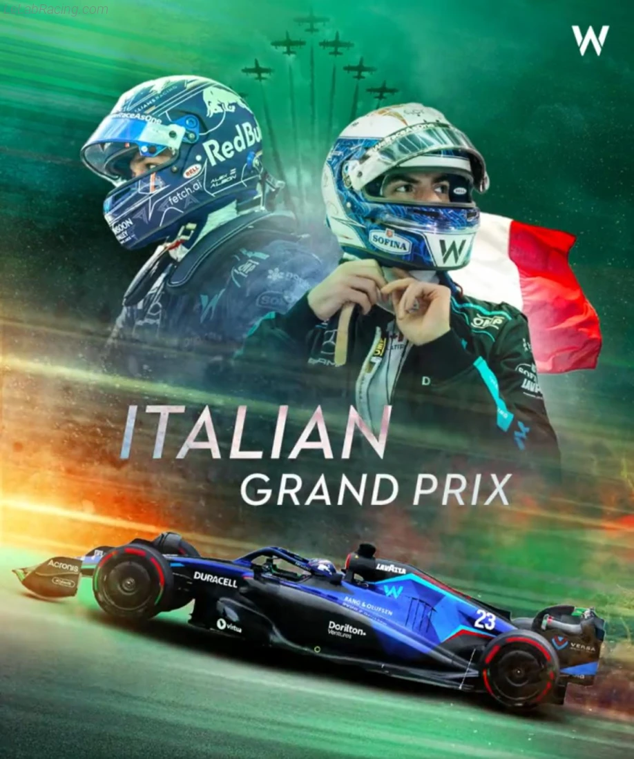 Poster équipe Grand Prix automobile d'Italie 2022