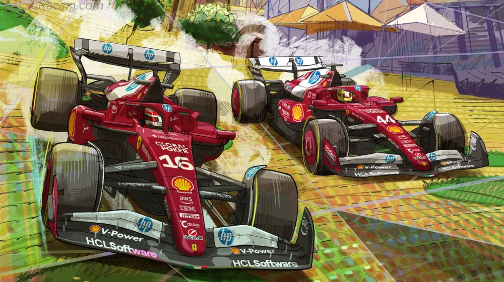 Poster équipe Grand Prix automobile d'Australie 2025