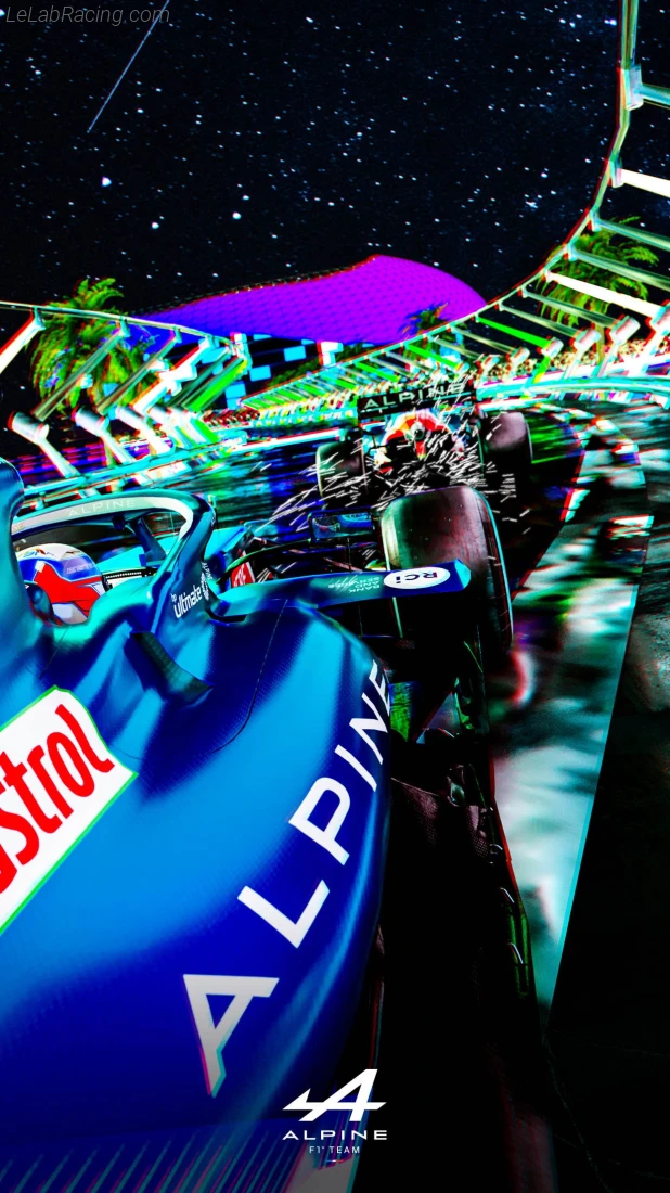 Poster équipe Grand Prix automobile d'Abou Dabi 2021