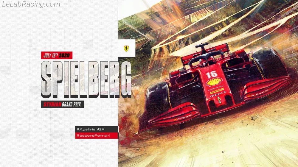 Poster équipe Grand Prix automobile de Styrie 2020