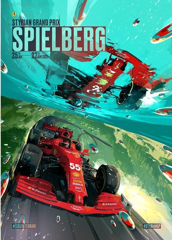 Poster équipe Grand Prix automobile de Styrie 2021