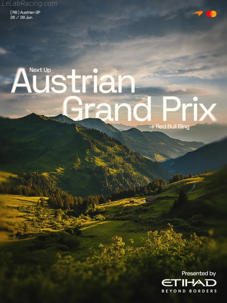 Poster équipe Grand Prix automobile d'Autriche 2026