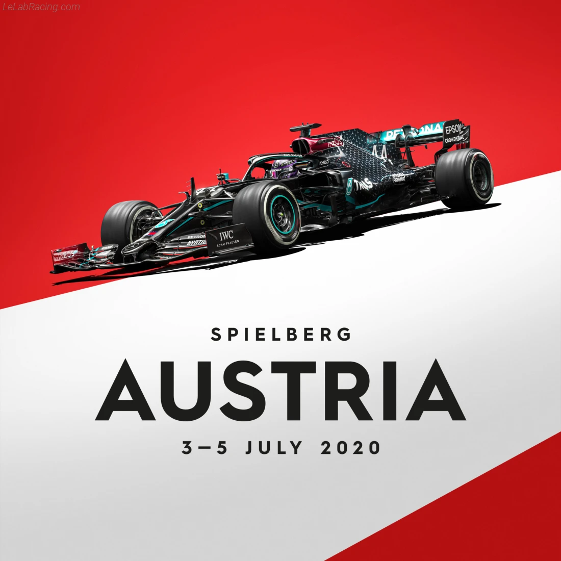 Poster équipe Grand Prix automobile d'Autriche 2020