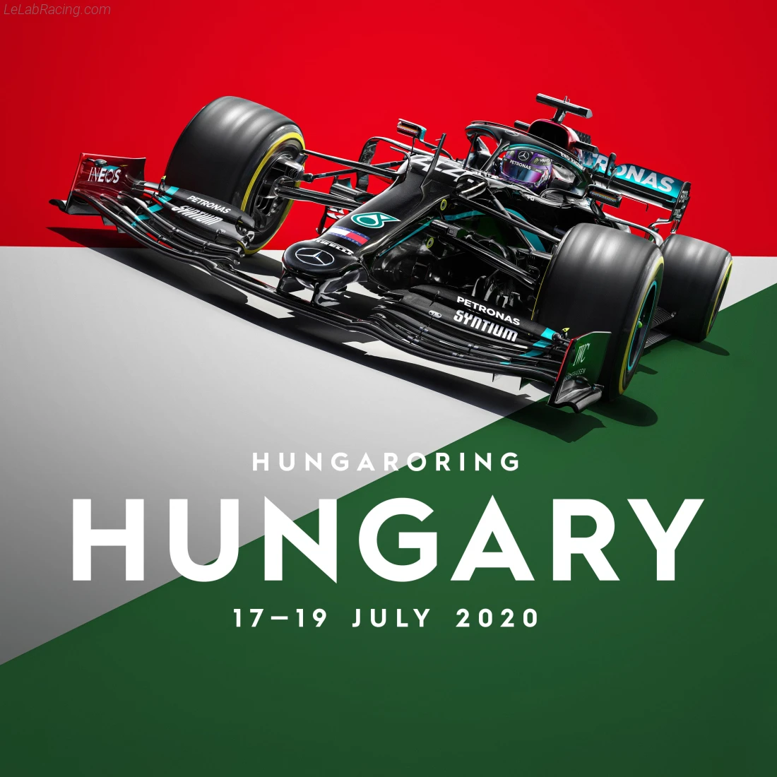 Poster équipe Grand Prix automobile de Hongrie 2020