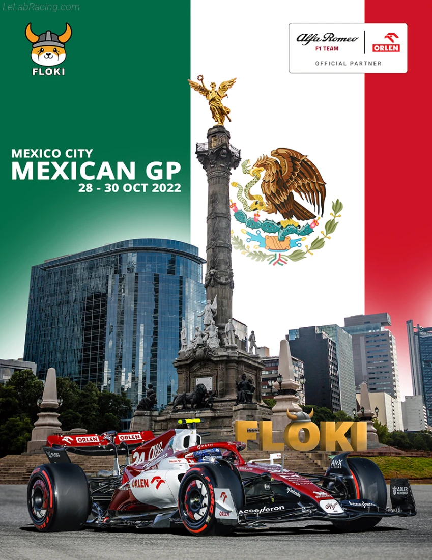 Poster équipe Mexico City Grand Prix
