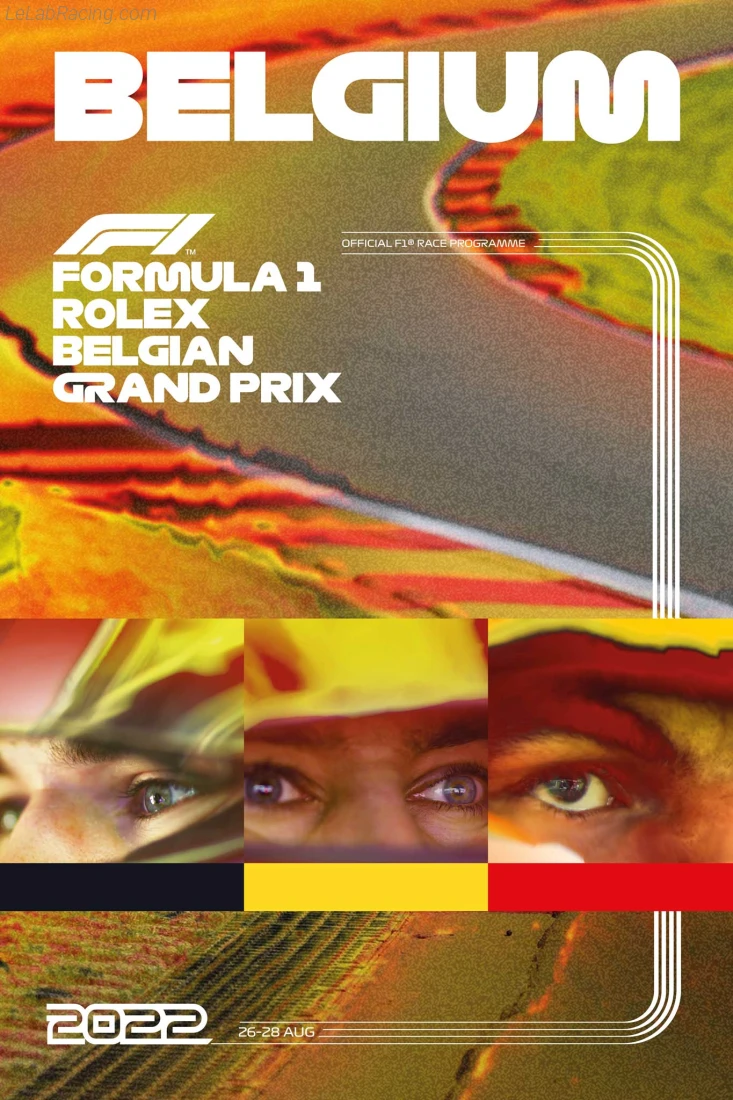 Poster d'un grand prix de la saison de F1 2022