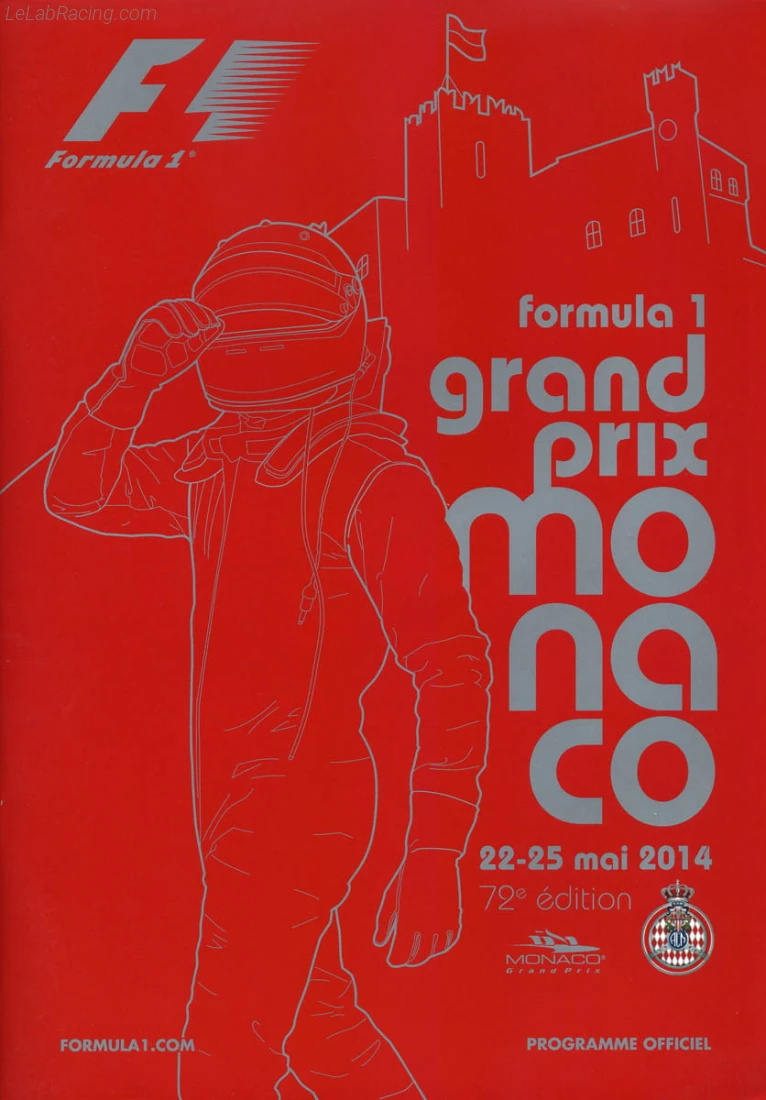Poster d'un grand prix de la saison de F1 2014