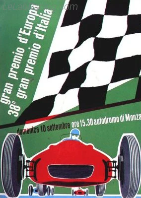 Poster d'un grand prix de la saison de F1 1967