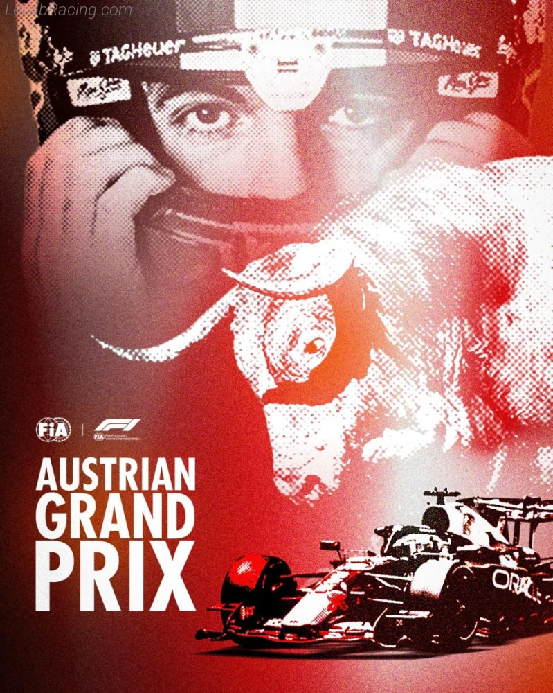 Poster d'un grand prix de la saison de F1 2026