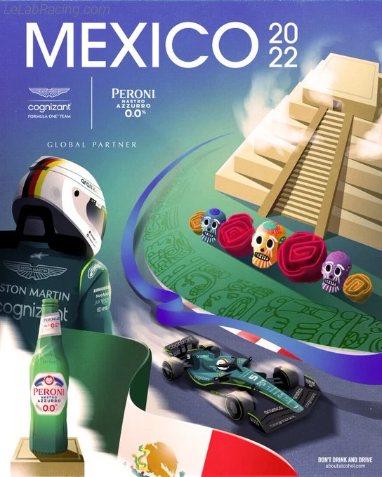 Poster équipe Mexico City Grand Prix