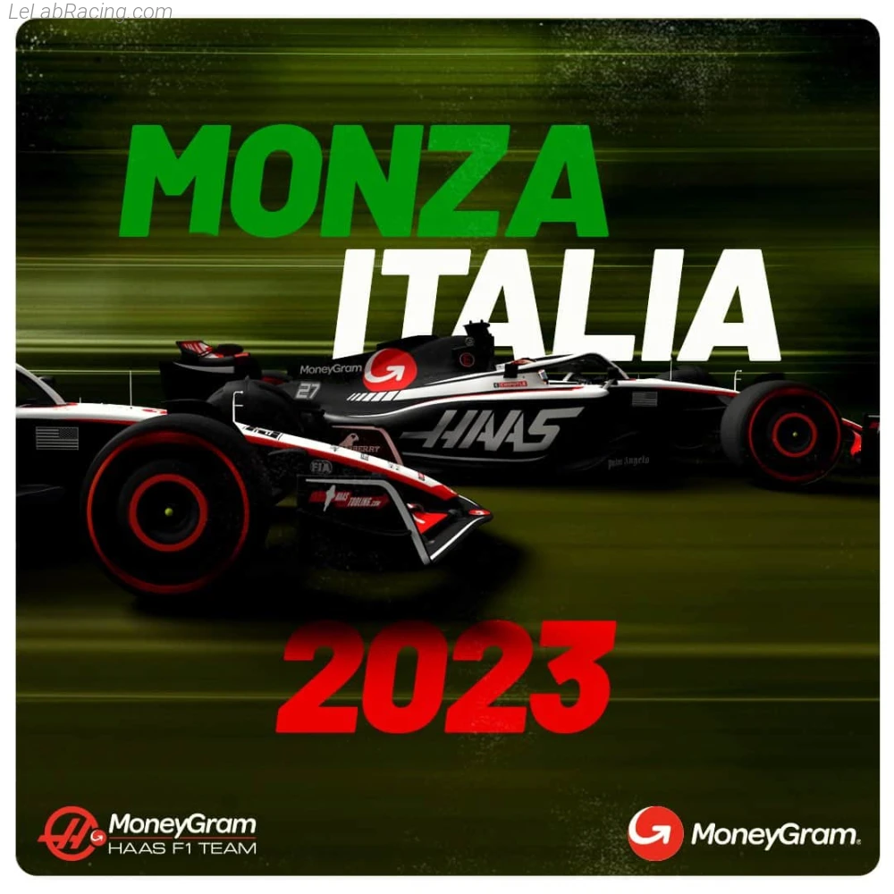 Poster équipe Grand Prix automobile d'Italie 2023