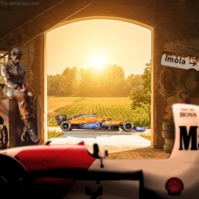Poster équipe Grand Prix automobile d'Émilie-Romagne 2020