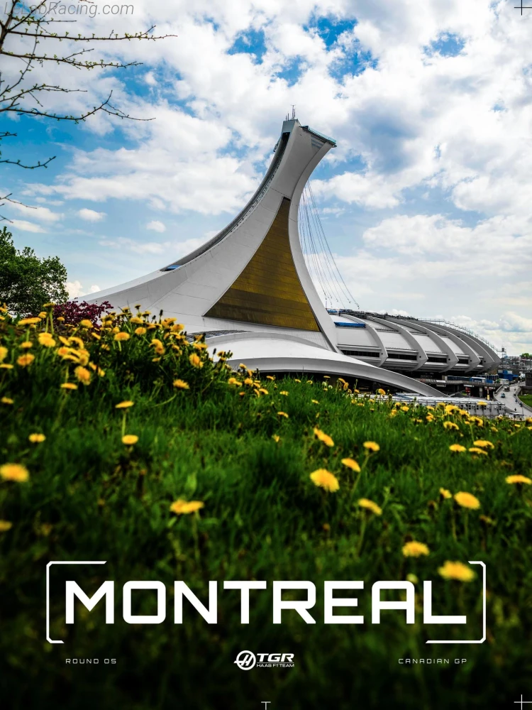 Poster équipe Grand Prix automobile du Canada 2026