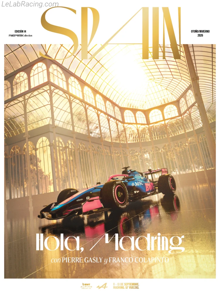Poster équipe Grand Prix automobile d'Espagne 2026