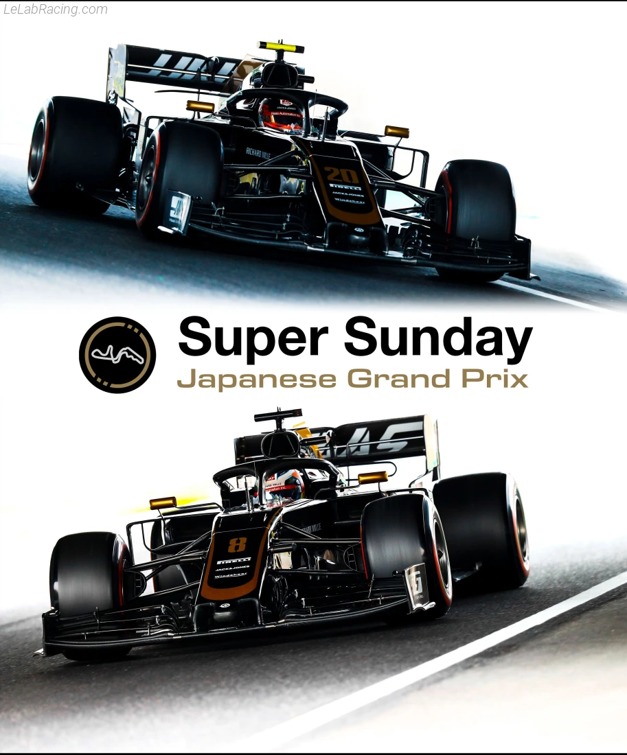 Poster équipe Grand Prix automobile du Japon 2019