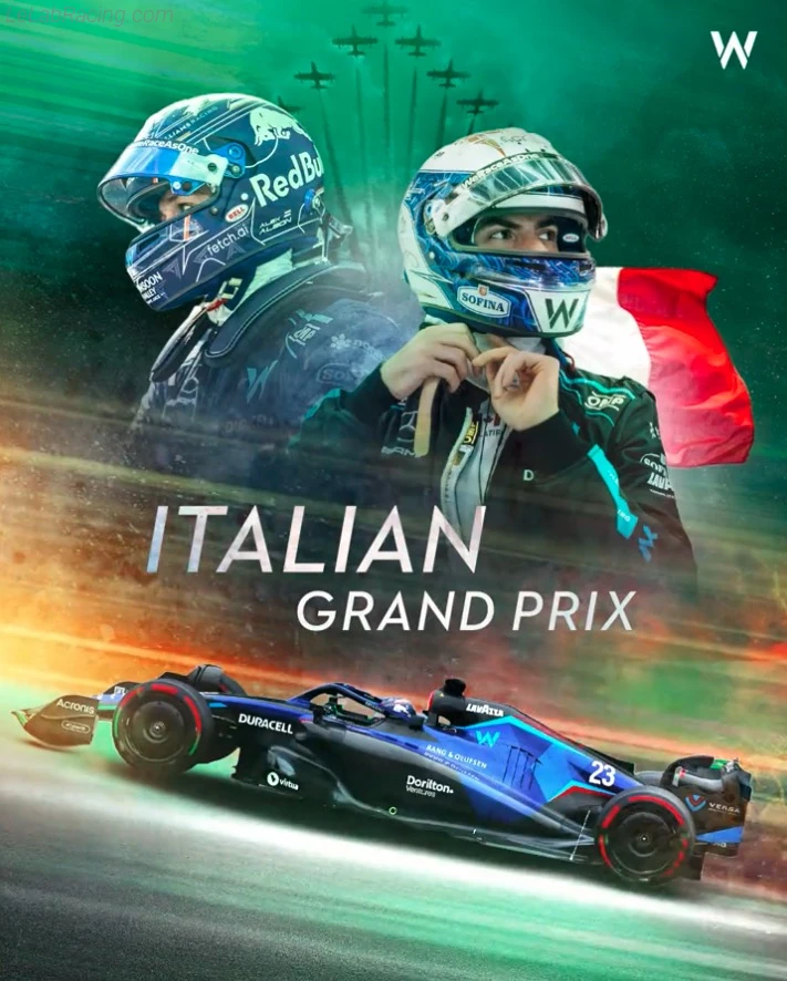 Poster équipe Grand Prix automobile d'Italie 2022